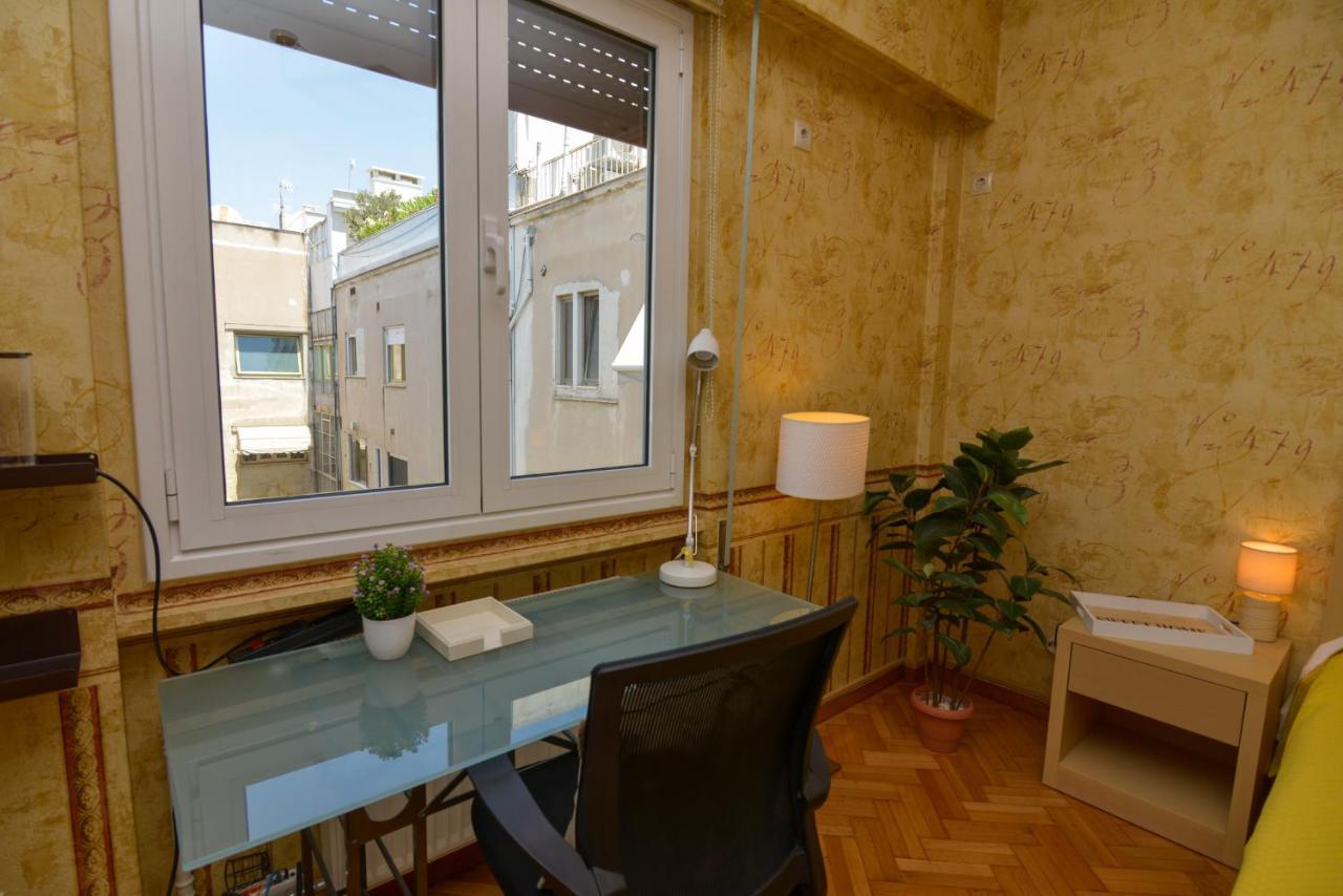 Athens Stylish Studio In Front Of Syntagma Metro Stop For 2 Luaran gambar